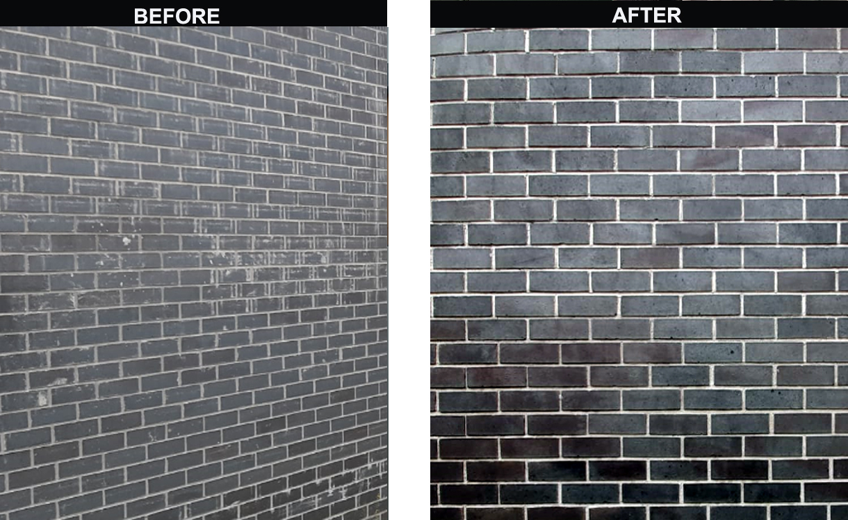 Before and after Lee & G clean
